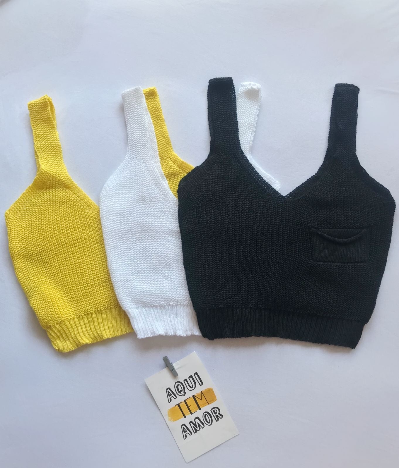 Crop Tops Knitted