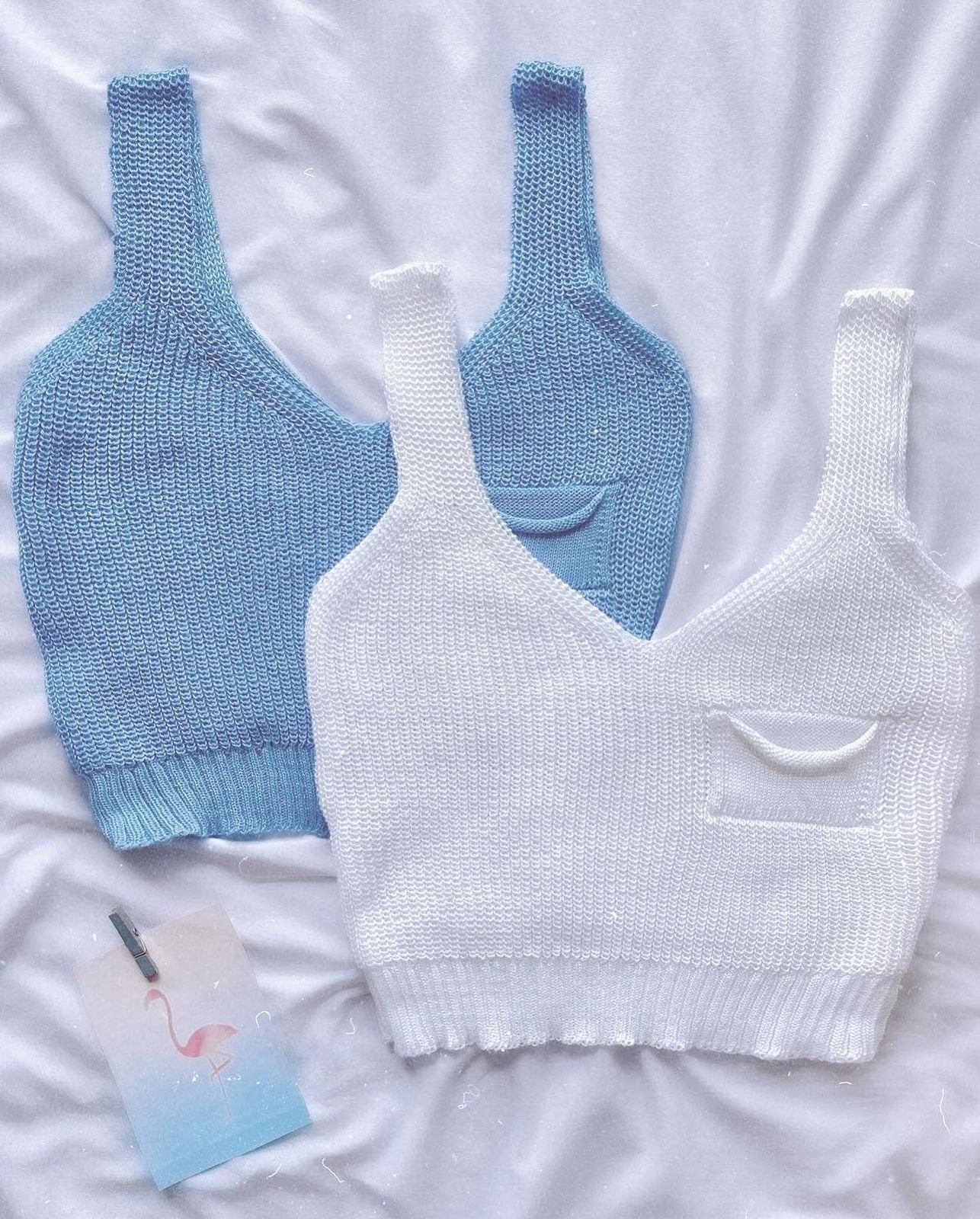 Crop Tops Knitted