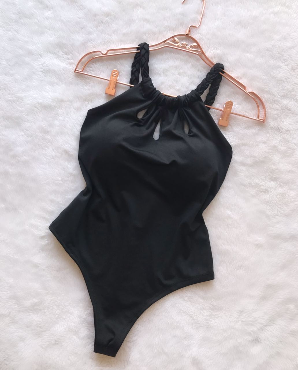 Bodysuit braided straps